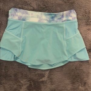 Athleta Girl Aqua Pools Super Skort
